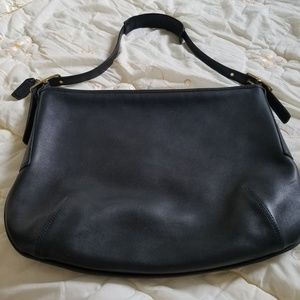Vintage like new leather coach purse